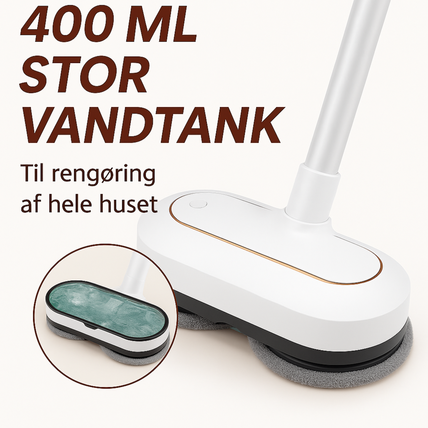 Clearwell™ Trådløs Elektrisk Spray Mop