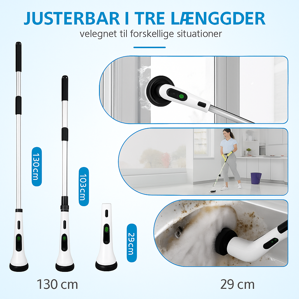 Clearwell™ Elektrisk Spin Skrubber