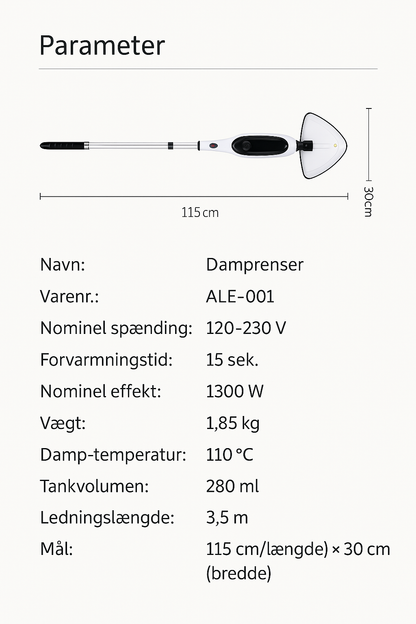 Clearwell™ Multifunktionel Dampmoppe