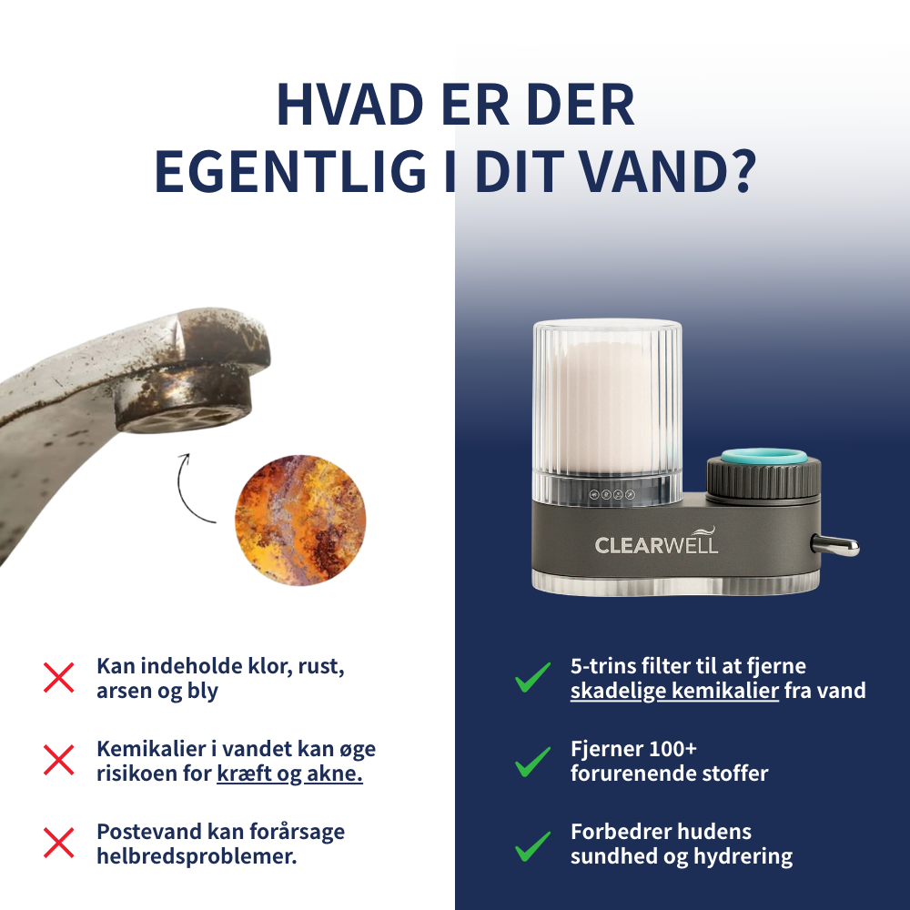 Clearwell Vandfilter